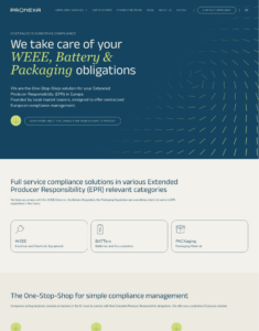 Pronexa Website Screenshot